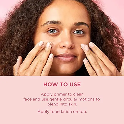 TOUCH IN SOL Primer Face Makeup 1.05 fl. oz. - Icy Sherbet Primer of Hydrating Foundation for Dry or Oily Skin with Silk Pore and Wrinkle Minimizer - Silicone and Oil Free Gel Formula with Cooling Effect
