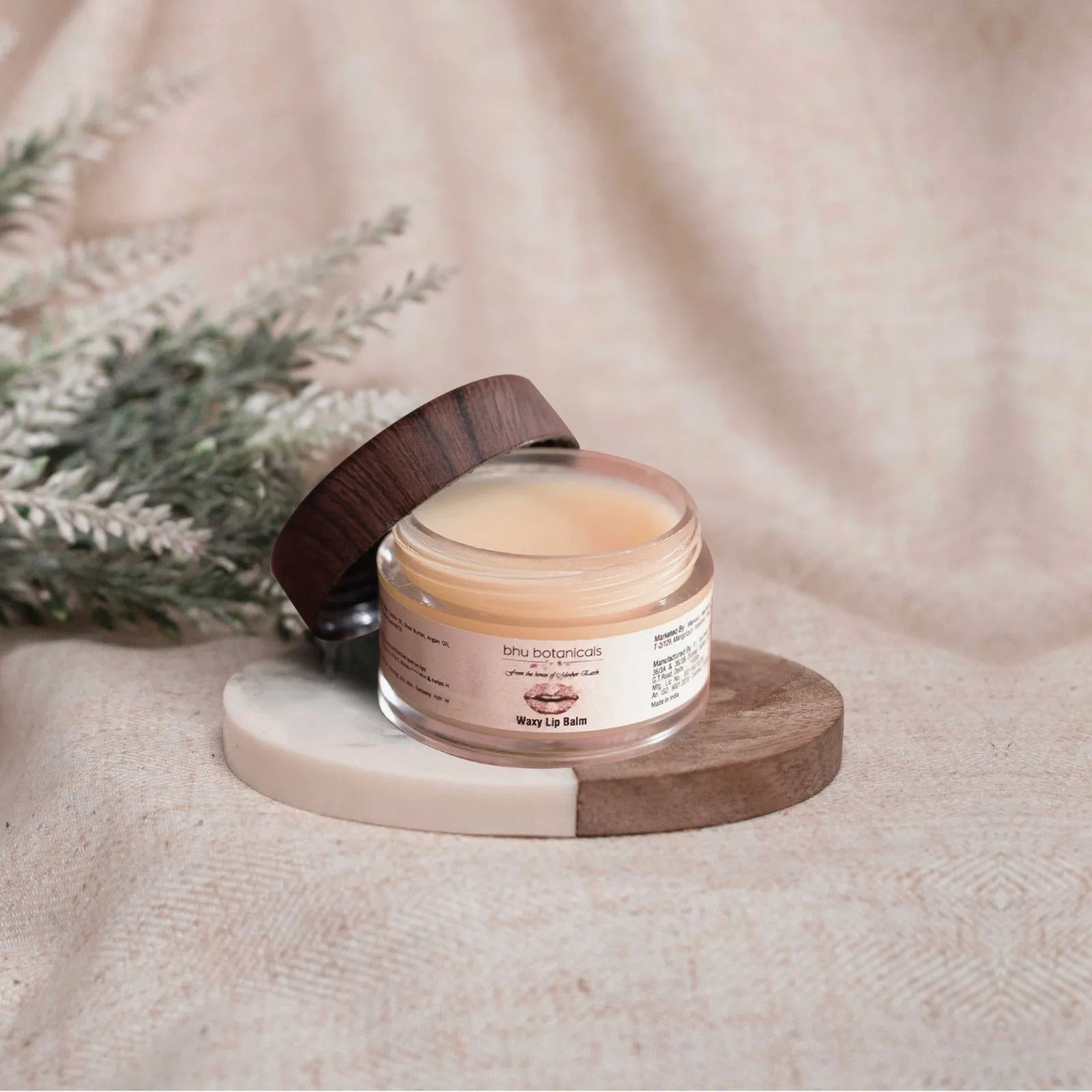 Waxy Lip Balm (with Beeswax, Avocado Oil & Shea Butter) 15gm