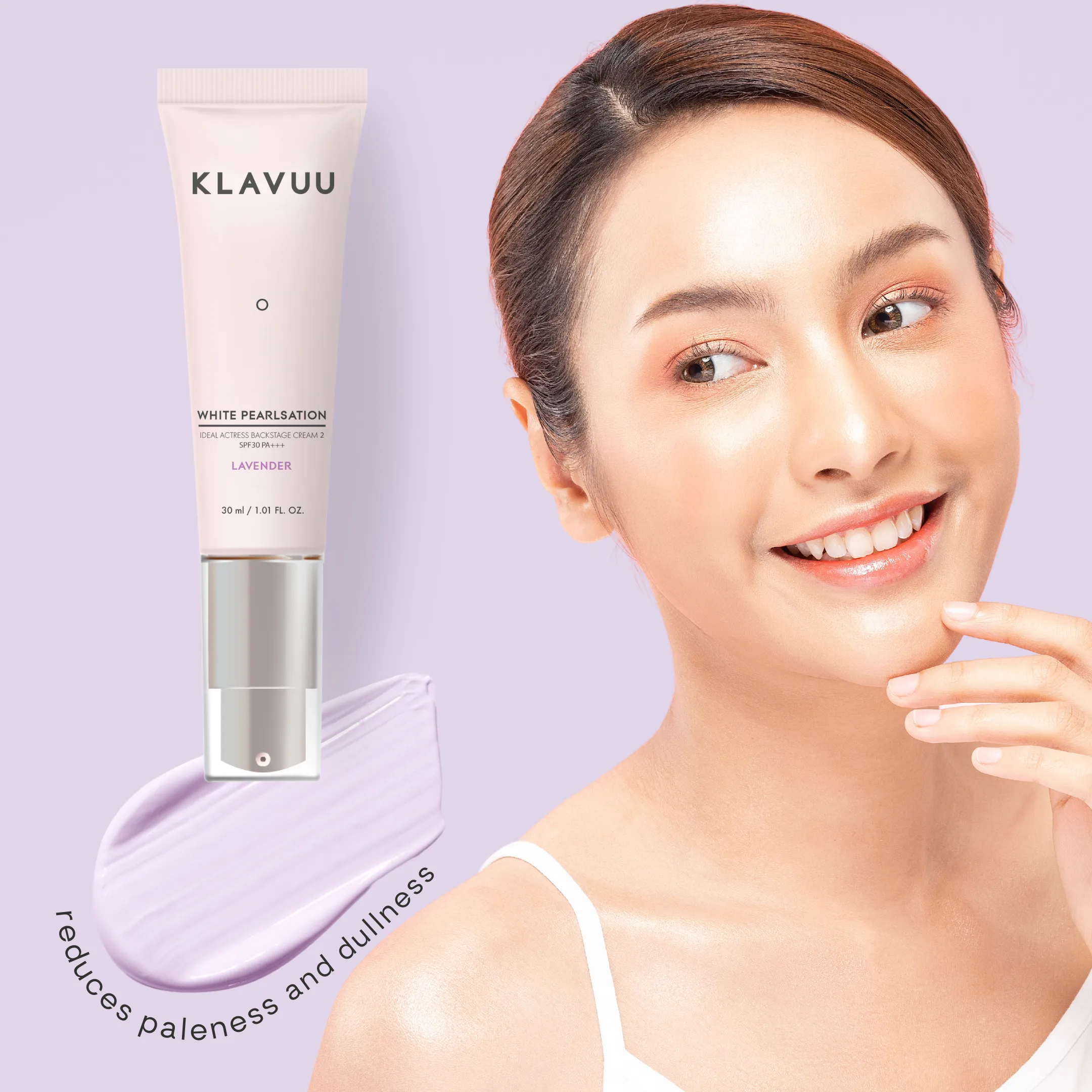 White Pearlsation Ideal Actress Backstage Cream #2 Lavender